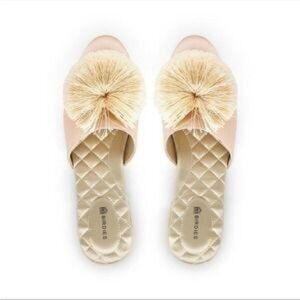 BIRDIES The Songbird Tassel Fringe Mules flats